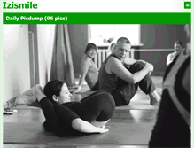 Tablet Screenshot of izismile.com